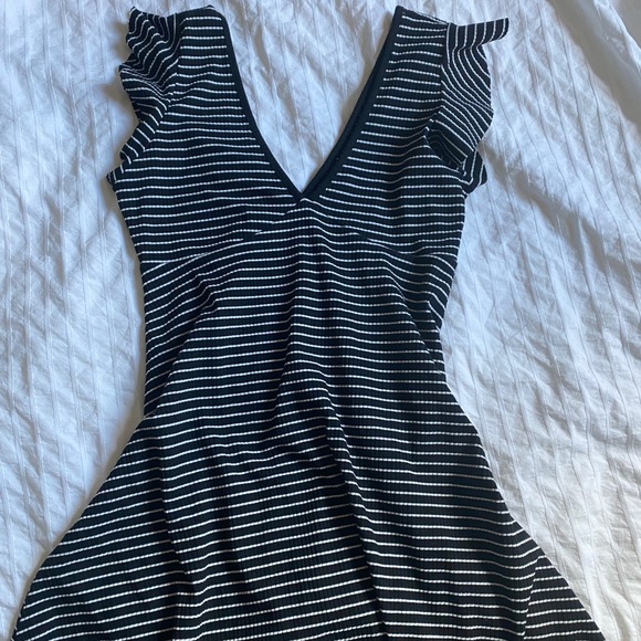 Striped Mini Dress - Picture 1 of 4
